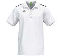 Erima Cmpt 3 Wings Polo (2112555) Unisex Adulto, Blanco/Negro, XL