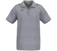 Erima Cmpt 3 Wings Polo (2112558) Unisex Adulto, Gris Jaspeado/Negro, XXL
