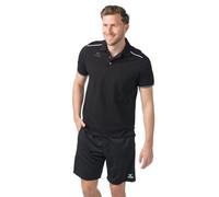 erima CMPT Polo Pique´ (2112511) Hombre, Negro/Blanco, 5XL
