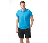 erima CMPT Polo Pique´ (2112515) Hombre, Curacao/Blanco, L
