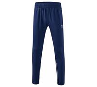 erima Entrenamiento de Rendimiento Pantalón, New Navy/Blanco, 128 Unisex niños