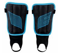 Erima Espinilleras Fútbol Flex Guard Ergono (7212404) Juventud Unisex, Curacao/Negro, S