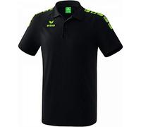 erima Essential 5-C Poloshirt SchwarzGruen 3XL