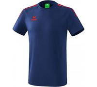 erima GmbH 2081937 Camiseta, Unisex niños, New Navy/Rojo, 116