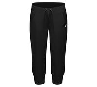 Erima GmbH 210200 Pantalón 3/4, Mujer, Negro, 42