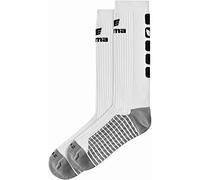 erima GmbH 2181923 Calcetines, Unisex niños, Blanco/Negro, 31-34