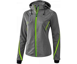erima GmbH 9060712 Chaqueta, Mujer, Gris Jaspeado/Verde (Gecko), 48