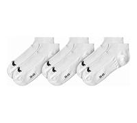 erima GmbH Calcetines Deportivos Calcetines Cortos, Pack De 3 Unid., Hombre, Blanco, 47-50