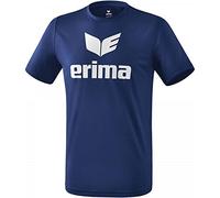 erima GmbH Casual Basic Camiseta Promo Funcional, Hombre, New Navy/Blanco, S