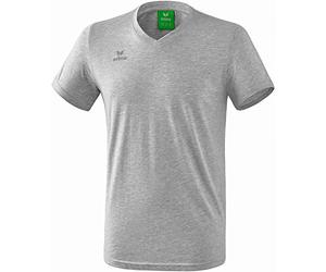 erima GmbH Casual Basic Camiseta Style, Hombre, Gris Claro Jaspeado, XXXL