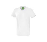 erima GmbH Casual Basic Camiseta Style, Unisex niños, New Blanco, 116