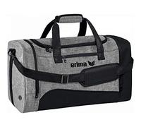 erima GmbH Club 1900 2.0 Bolsa De Deporte, Unisex Adulto, Negro/Gris Jaspeado, L