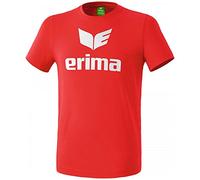 erima GmbH Promo Camiseta, Unisex niños, Rojo, 116