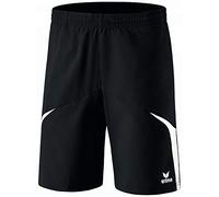 erima GmbH Razor 2.0 Pantalón Corto, Unisex niños, Negro/Blanco, 128