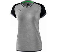 erima GmbH Zenari 3.0 Top De Deporte Zenari 3.0, Mujer, Gris Jaspeado/Negro/Gris Oscuro, 44