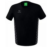 Erima Hombre Essential Team Camiseta de Deporte, Negro, S