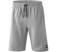 erima Hombre Essential Team Pantalón Corto, Gris Claro Jaspeado, 3XL