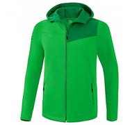 Erima Hombre Performance Chaqueta de softshell, fern green, M