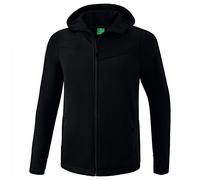 Erima Hombre Performance Chaqueta de softshell, negro, 3XL
