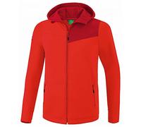 ERIMA Hombre Performance Chaqueta de softshell, rojo, M