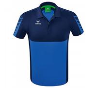 Erima Hombre Six Wings Camisa Polo, New Royal/New Navy, XXL