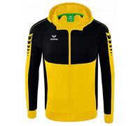 Erima Hombre Six Wings Chaqueta de entrenamiento con capucha, amarillo, M