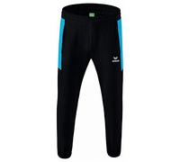 ERIMA Hombre Team Basic Pantalón de presentación, Negro/Curacao, XL