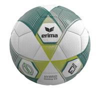 erima Hybrid Training 2.0 Balón de fútbol (7192603), Metallic Green/Silver/Lime, 3