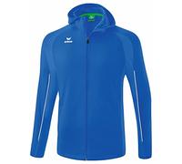 erima Liga Star-Chaqueta de Entrenamiento con Capucha, Azul y Blanco, 128 Unisex niños