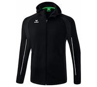 erima Liga Star-Chaqueta de Entrenamiento con Capucha, Negro/Blanco, 3XL Unisex Adulto