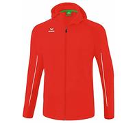 erima Liga Star-Chaqueta de Entrenamiento con Capucha, Rojo/Blanco, 140 Unisex niños