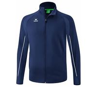 erima Liga Star Poliéster Chaqueta de Entrenamiento, Azul Marino y Blanco, 128 Unisex niños