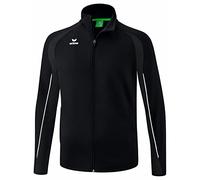 erima Liga Star Poliéster Chaqueta de Entrenamiento, Negro/Blanco, 128 Unisex niños