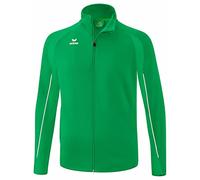 erima Liga Star Poliéster Chaqueta de Entrenamiento, Verde/Blanco, 164 Unisex niños