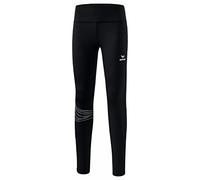 erima Mallas de Running de Racing Largo, Negro, 36 para Mujer