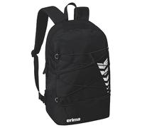 erima Mochila SIX WINGS con compartimento inferior (7232408), Unisex adulto, Negro