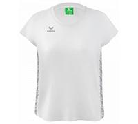 Erima Mujer Essential Team Camiseta de Deporte, Blanco, 38