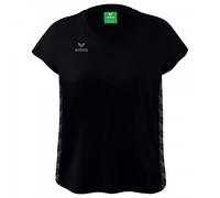 Erima Mujer Essential Team Camiseta de Deporte, Negro, 42
