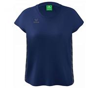 Erima Mujer Essential Team Camiseta de Deporte, New Navy, 34