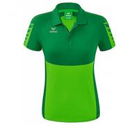 ERIMA Mujer Six Wings Camisa Polo, Green, 38