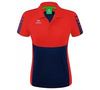 Erima Mujer Six Wings Camisa Polo, New Navy, 38