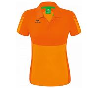 ERIMA Mujer Six Wings Camisa Polo, New Orange, 44