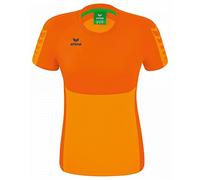 Erima Mujer Six Wings Camiseta, New Orange, 44