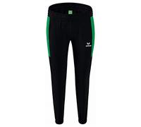ERIMA Mujer Team Basic Pantalón de presentación, Negro/Smaragd, 40