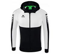 Erima Niños Six Wings Chaqueta de entrenamiento con capucha, negro, 164
