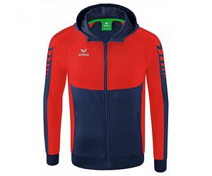 Erima Niños Six Wings Chaqueta de entrenamiento con capucha, new navy, 152