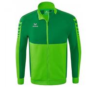 Erima Niños Six Wings Chaqueta Worker, green, 140