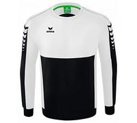 Erima Niños Six Wings Sudadera, Negro, 152