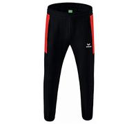 ERIMA Niños Team Basic Pantalón de presentación, Negro/Rojo, 152