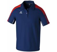 erima Polo EVO Star Hombre (1112404), New Navy/Rojo, L